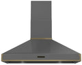 Rangemaster RPREHD110PSLT/AB1 110cm Prestige Cooker Hood - Slate with Antique Brass Trim
