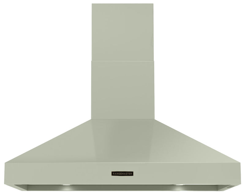 Rangemaster RDLXHD110PMNT/AB1 110 Deluxe Hood - Mint / Antique Brass