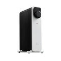 Midea MHO231U11BPW - White & Black 2300W Oil Filled Radiator - 11 Fin - Freestanding