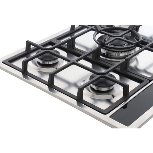 CDA HG7351SS - Stainless steel 5 Zone Gas Hob