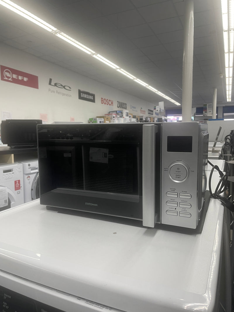 Statesman SKMS0820DSS - Stainless steel Freestanding Electric Microwave - Display