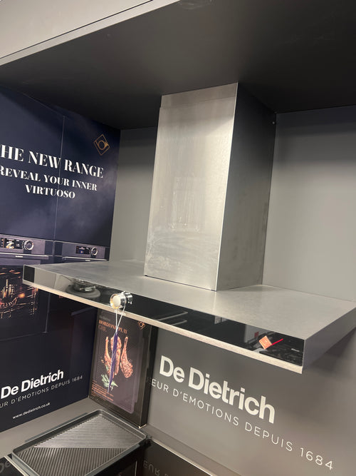 De Dietrich DBH7952X Box Chimney Hood - Platinum   - Ex Display