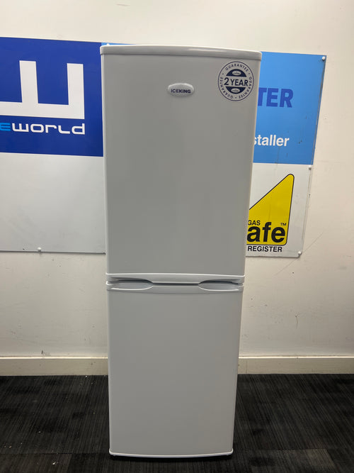 Iceking IK8951EW - White Freestanding 50/50 Manual Defrost Fridge Freezer - E energy - Unboxed