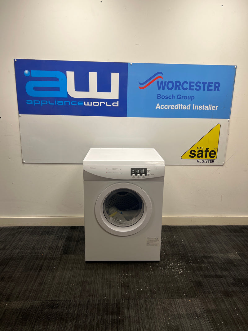 Statesman TVM07W - White 7KG Vented Dryer - C energy - Unboxed