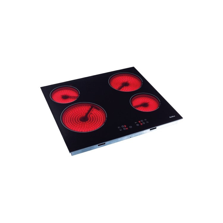 Amica ACH6420FR - Black 4 Zone Ceramic Hob