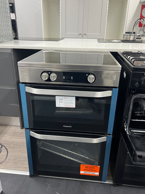 Hotpoint HDM67I9H2CX/UK - Stainless steel Induction 4 Zone Electric Cooker - Catalytic cleaning - A/A energy - Unboxed