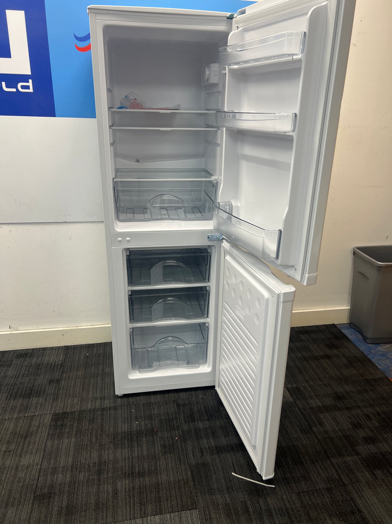 Montpellier MDAS144W - Small White Fridge Freezer - 142L - E Energy - Unboxed