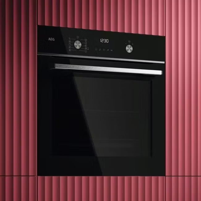 AEG GA5CB501AB - Black Single Oven - Built-in SteamBake - A+ Energy