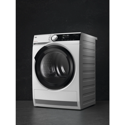 AEG TR838P4B - White 8KG Heat Pump Tumble Dryer - A++ Energy Rated