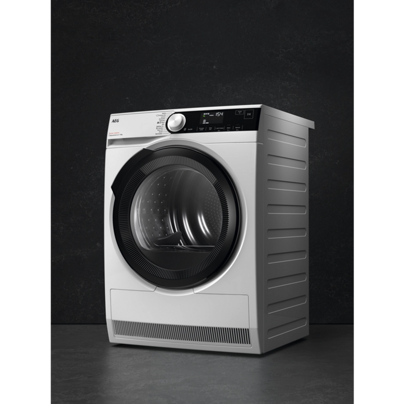 AEG TR838P4B - White 8KG Heat Pump Tumble Dryer - A++ Energy Rated