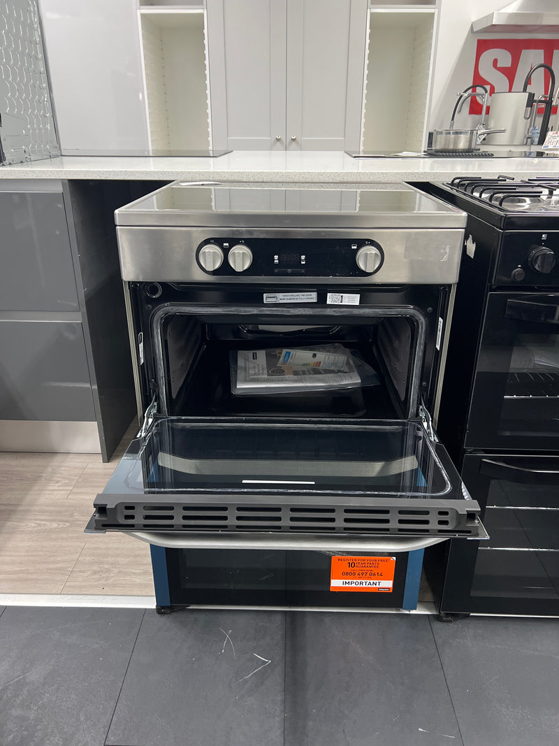 Hotpoint HDM67I9H2CX/UK - Stainless steel Induction 4 Zone Electric Cooker - Catalytic cleaning - A/A energy - Unboxed