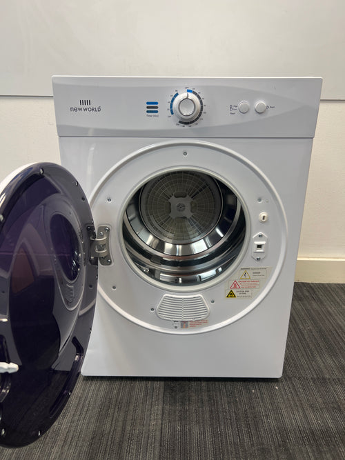 New World NW3KGVTD - White 3KG Compact Tumble Dryers - C energy - Unboxed