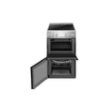 Amica AFC502SS 50Cm Ceramic Cooker Twin Cavity - Stainless Steel  - A/A energy