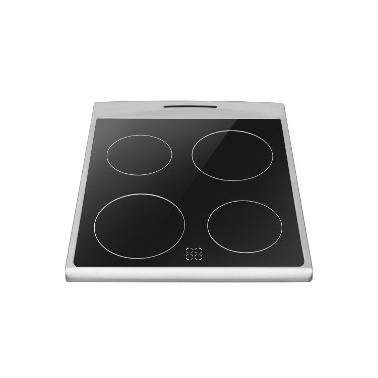 Amica AFC502SS 50Cm Ceramic Cooker Twin Cavity - Stainless Steel  - A/A energy