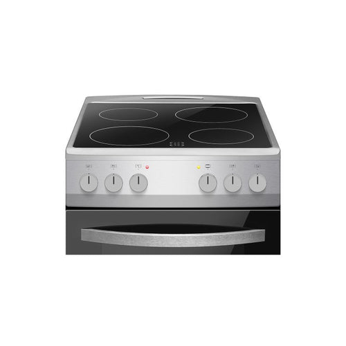 Amica AFC502SS 50Cm Ceramic Cooker Twin Cavity - Stainless Steel  - A/A energy - Display