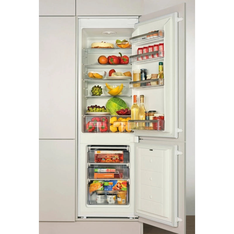 Amica BK3163 - White Integrated 70/30 Fridge Freezer - F energy
