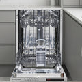 White Knight AT45BIDW  - White Slimline 45CM - 10 Place Settings - Integrated Dishwasher - E rated