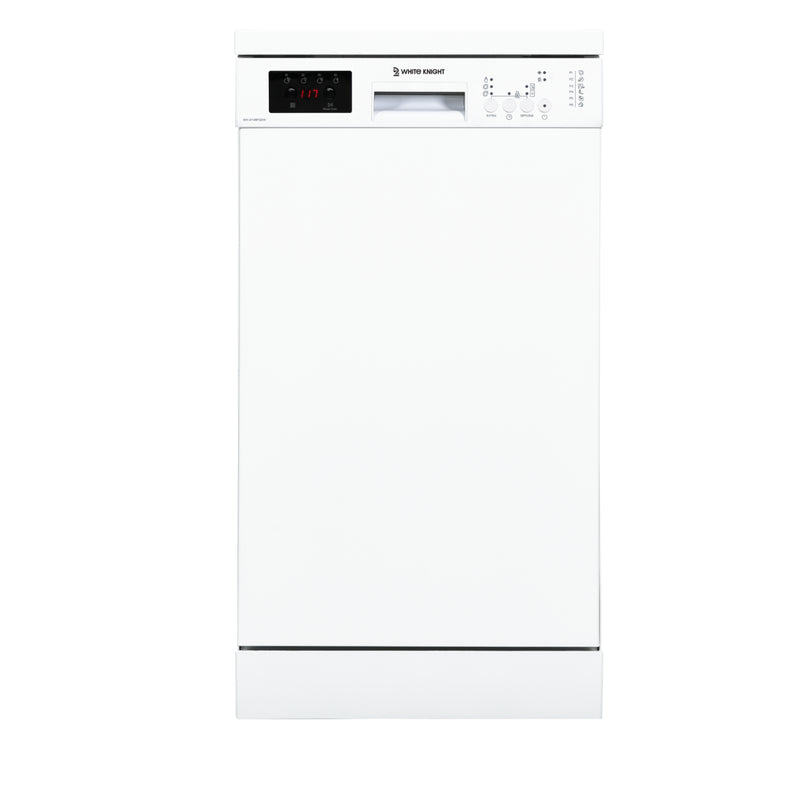 White Knight AT45FSDW White 45Cm Freestanding Dishwasher - E rated