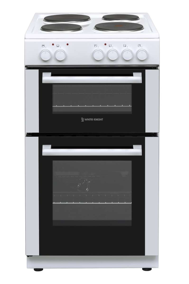 White Knight ATTC50W 50cm Electric Cooker – White - A rated