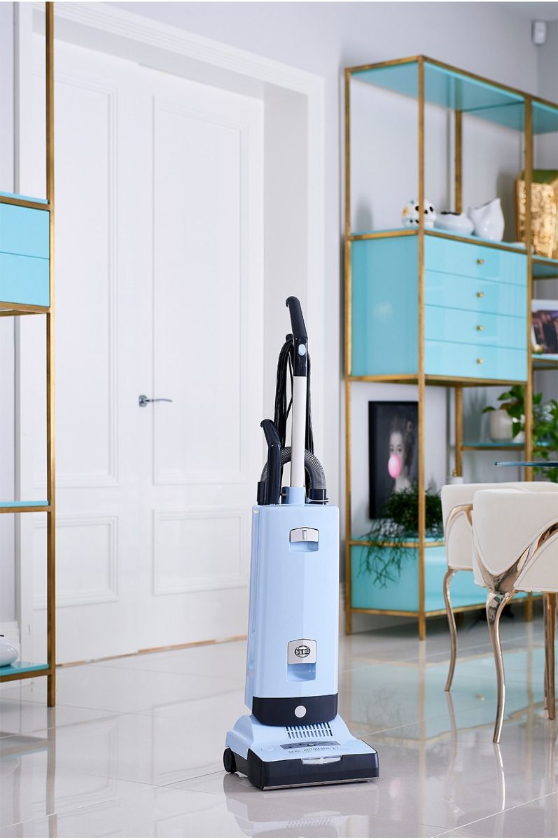 SEBO Automatic X7 - Pastel Blue Vacuum Cleaner - S-Class Filtration