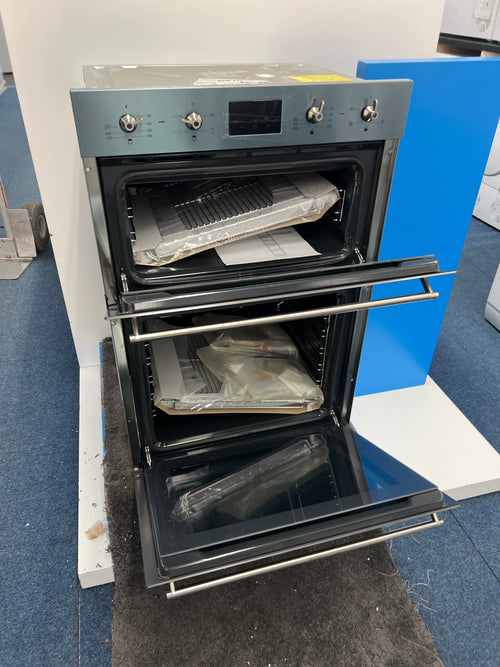Smeg DOSF6300X - Stainless steel Built in Electric Double Oven - Manual cleaning - A/B energy - Unboxed