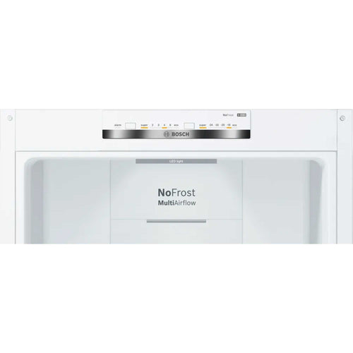Bosch KGN392WEBG - White Fridge Freezer - 279L/89L - E Energy