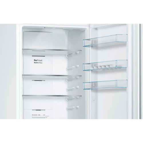 Bosch KGN392WEBG - White Fridge Freezer - 279L/89L - E Energy
