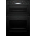 Bosch MBA533BB3B - Black Built-In Double Oven - 3D Hot Air - B Energy