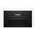Bosch MBA533BB3B - Black Built-In Double Oven - 3D Hot Air - B Energy