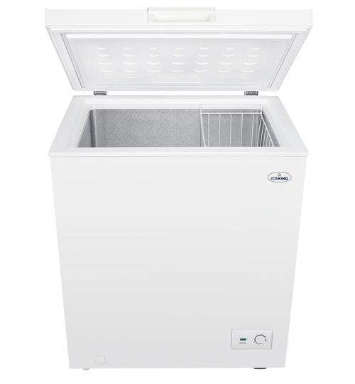Iceking CF142EW - White Chest Freezer - 142L - E Energy Rating