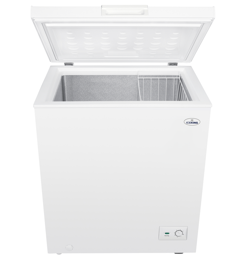 Iceking CF142EW - White Chest Freezer - 142L - E Energy Rating