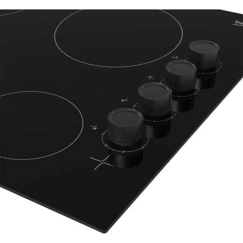Beko HIC64102 - Black 4 Zone 60cm Ceramic Hob - Built-in
