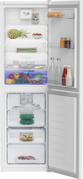 Beko CNG4582VW - White Freestanding Frost Free Fridge Freezer - 168L/102L - E Energy