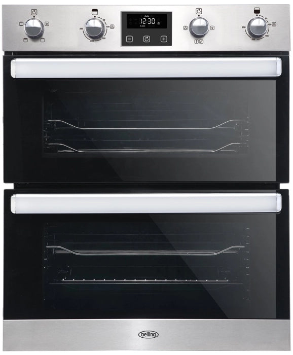 Belling BI702FP STA 444444781 - Stainless steel Built under Electric Double Oven - Manual cleaning - A energy