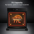 Hisense BI64221PDBG - Black Built-In Single Oven - 77L - A+ Energy