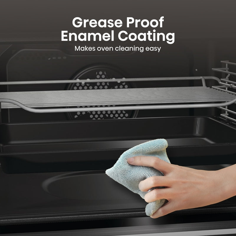 Hisense BID75211XUK - Stainless Steel Double Oven - 38/54L - A Energy Rated