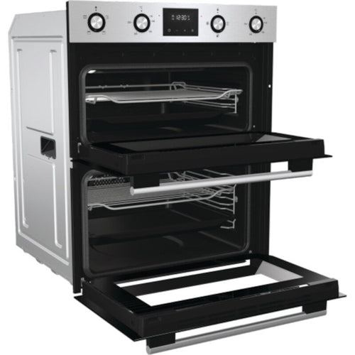 Hisense BID79222CXUK - Stainless Steel Built-Under Double Oven - 54L/38L - A Energy Rated