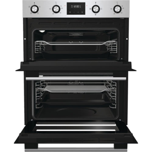 Hisense BID79222CXUK - Stainless Steel Built-Under Double Oven - 54L/38L - A Energy Rated