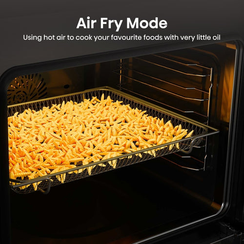 Hisense BID914221CDBG - Black Built-In Double Oven - 72L/38L - A Energy Rated