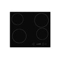 Teknix BITK260CHS - Black Ceramic Hob - 4 Cooking Zones - Touch Slider Controls