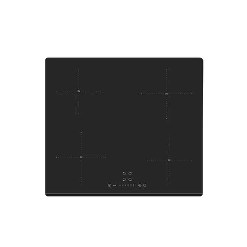 Teknix BITK260IHSPL - Black 60cm Induction Hob - 4 Cooking Zones - Slider Controls