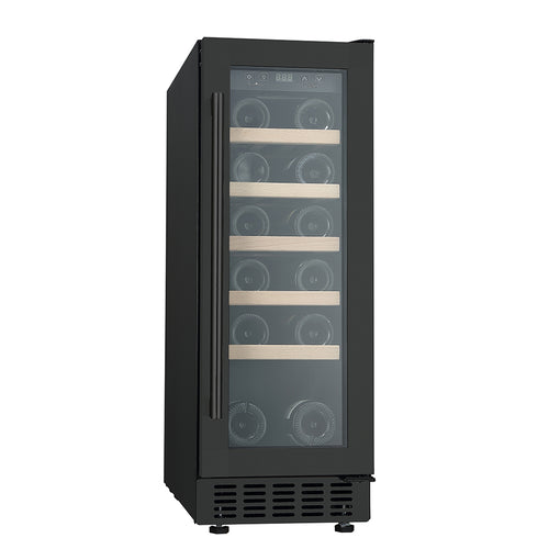 Teknix BITK2WC30B - Black 30cm Built Under Wine Cooler - 56 Litre Capacity