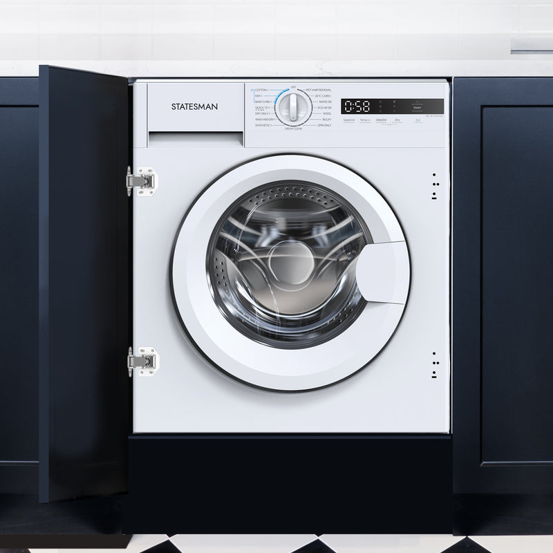 Statesman BIW0080614W - White 8KG/6KG Washer Dryer - 1400 RPM - A Energy