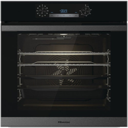 Hisense BSA63222ABUK - Black Built-In Single Oven - 77L - A Energy