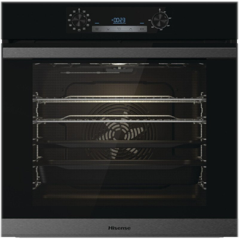 Hisense BSA63222ABUK - Black Built-In Single Oven - 77L - A Energy