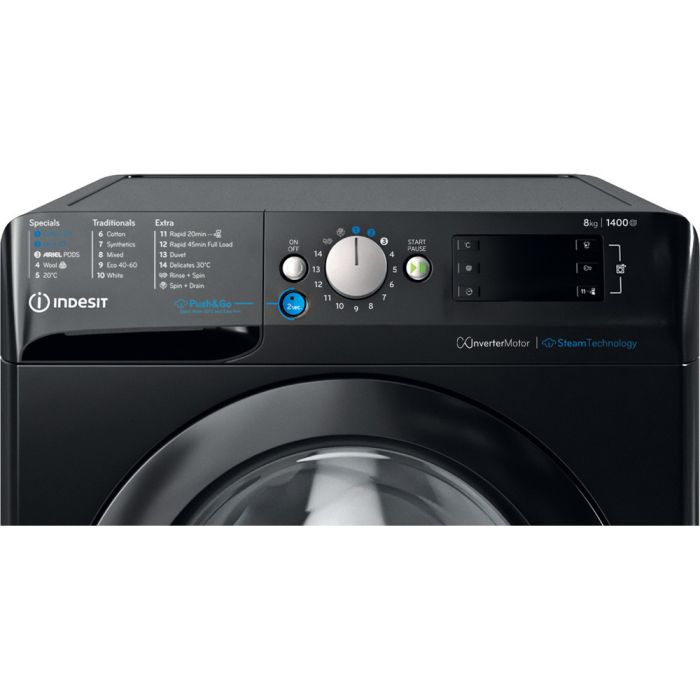 Indesit BWE 81496X KV UK Freestanding 8kg 1400 Spin Washing Machine - A Rated