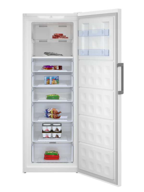 Beko FFEP3791W - White Freestanding Frost Free Freezer - E energy