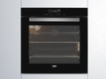 Beko BVM34400 - Black Single Oven - 80L Built-in - Split&Cook Technology