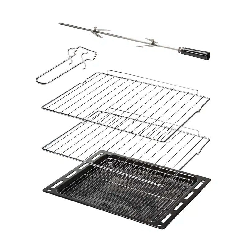 Caple C2106GM - Black Built in Electric Single Oven - Catalytic cleaning - A energy