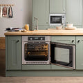 Caple C2220 - Black Built in Electric Single Oven - Manual cleaning - A energy